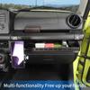 Ящик для хранения с ручкой подлокотника второго пилота и держателем для мобильного телефона, аксессуары из алюминиевого сплава, подходят для Suzuki Jimny 2019 Up, автомобильные аксессуары