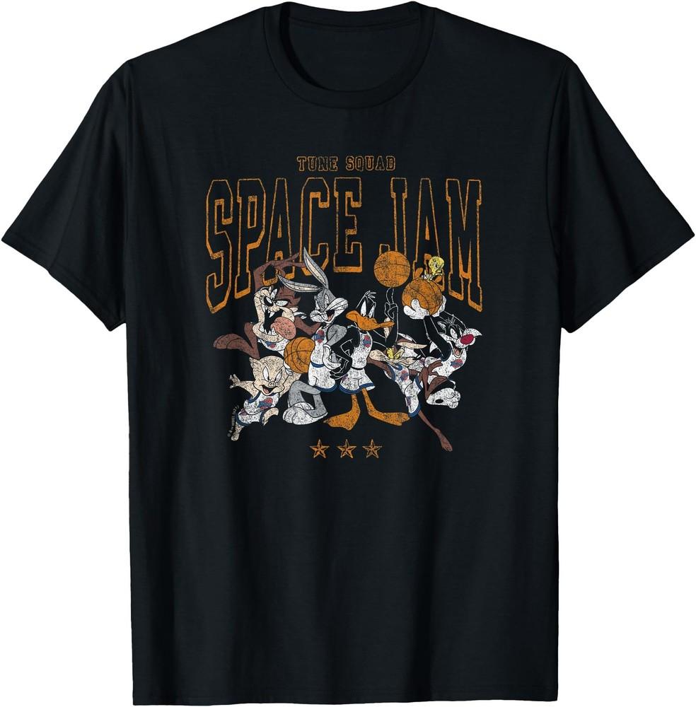 Space Jam Classic Tune Squad Distressed Poster T-Shirt Unisex T-Shirt