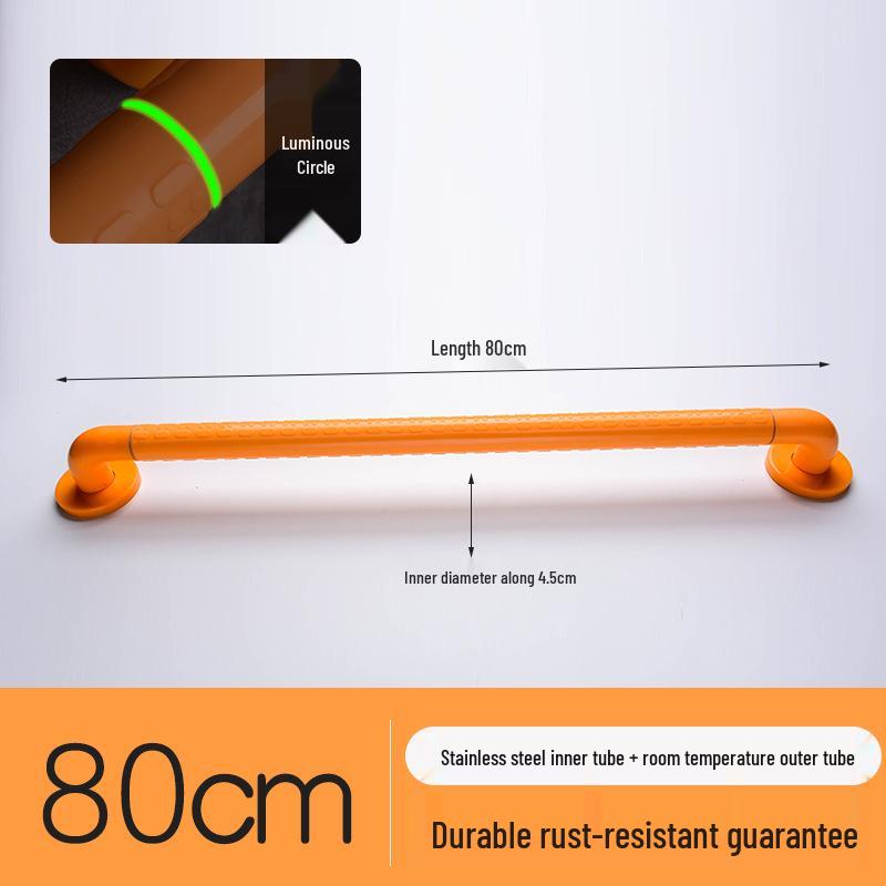 Stainless Steel Safety Grab Bar for Elderly - Bathroom Toilet Armrest