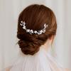 Crystal Crystal Pearl Hair Vine Shiny Wedding Headband Baroque Queen Crown  Women Hair Accessories
