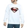 DC Comics Mens Justice League Movie Superman Emblem Sweatshirt