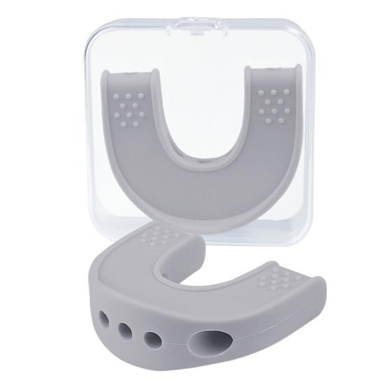 Силиконовый тренажер для челюсти U-образной формы, портативный, для мужчин и женщин, для моделирования мышц лица, укрепления челюстной кости, тренажер для коррекции линии подбородка, тоник для похудения лица