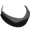 Sponge Neck Collar Breathable U Shaped Pillow Neck Support Brace for Sleeping Black Gray
