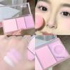 Pink Series 3 Colors Blush Makeup Palette Mashed Potato Texture Matte Cheek Tint Contour Shadow Blusher Cosmetics Rouge Powder
