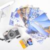 Walgadax Travel Postcard 12P Set, Santorini, 1 Set