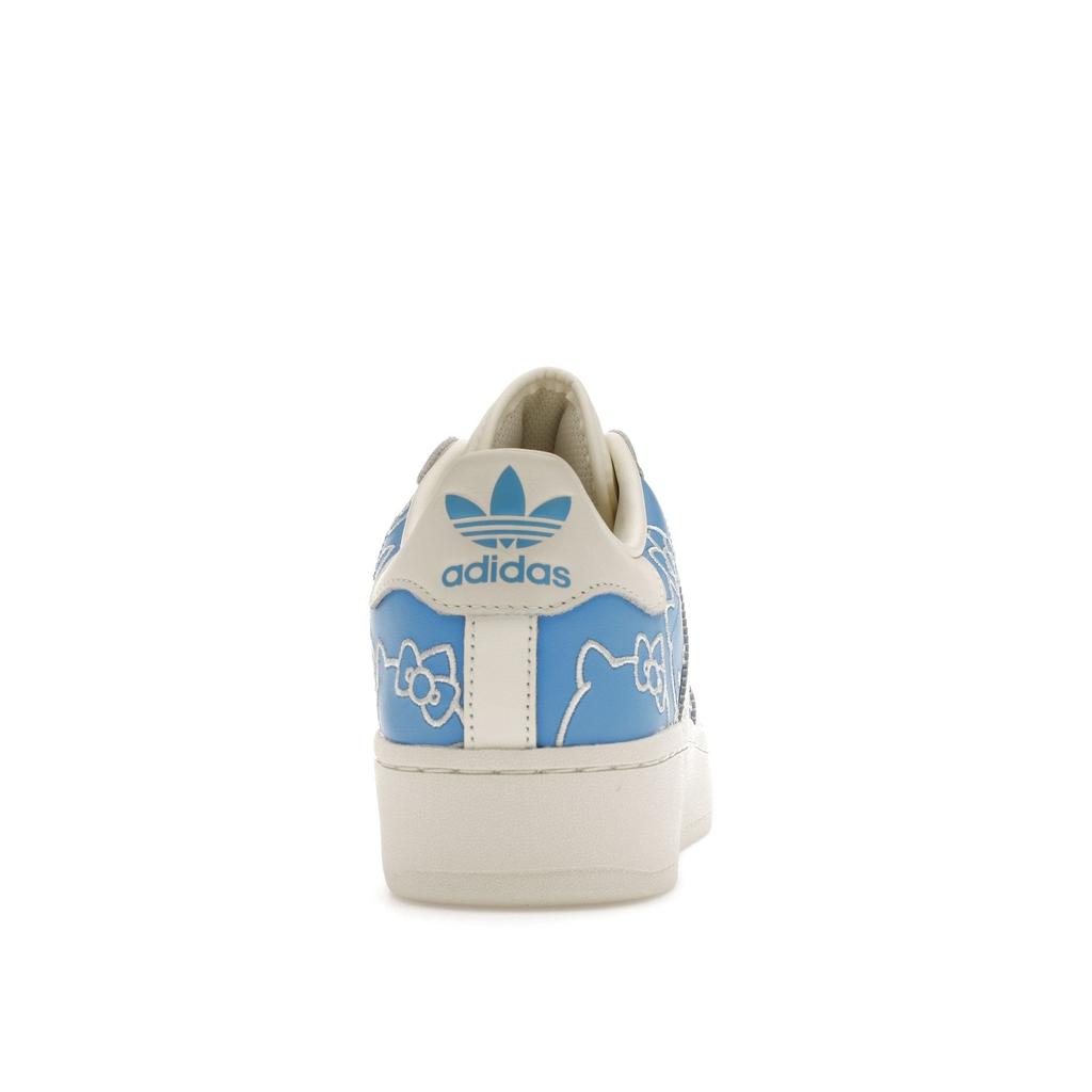Hello Kitty x adidas Superstar XLG Blue Burst Женские кроссовки Молочно-белый Красный IG4477