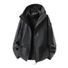 New high-quality couple models, men's and women's outdoor graphene three-in-one detachable jacket, windproof and waterproof for men and women
