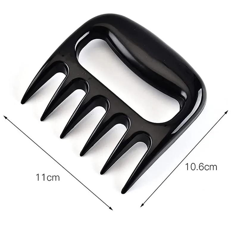 BBQ Accessories Meat Shredder Strong Pulled Pork Puller BBQ Fork Bear Claw Fruit Vegetable Slicer Cutters Cooking Tools