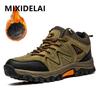 Новые зимние мужские ботильоны, обувь, водонепроницаемые, для улицы, зимние ботинки, теплые плюшевые, повседневные мужские кроссовки, нескользящие, модные ботинки для хайкинга