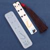Multiple Styles Bookmarks Silicone Mould Casting Craft Pendant Resin Epoxy DIY Rectangle Bookmarks Mold for DIY Fans