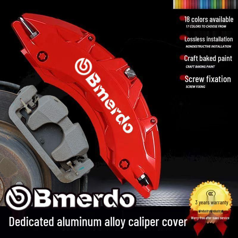 Hongqi Car Brake Caliper Covers: H5, H6, H7, H9, HS3, HS9 Aluminum Alloy Decorative Protection