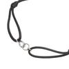 Vendome Aoyama Official Bracelet Silver 925 Double Circle Cord ASVB2310MSD2 Black [Web Exclusive]