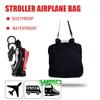Waterproof Stroller Airplane Bag Black Dustproof Bag Portable Airplane Pouches  Carry On Luggage