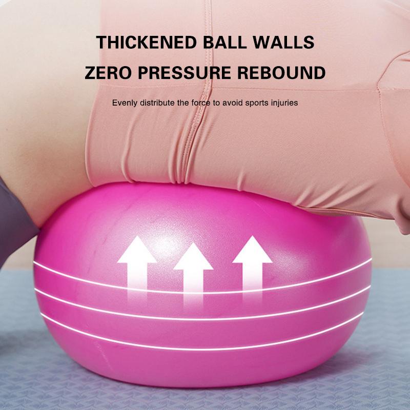 25 см мяч для пилатеса и йоги, йога, шейпинг-мяч, мяч для упражнений в форме пшеничной трубы, балансирующий фитнес-мяч, гимнастический мяч для детей, ПВХ-мяч для йоги