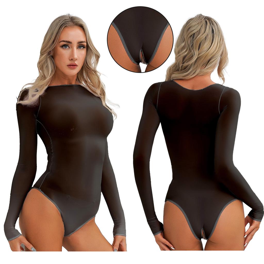 Женское прозрачное сетчатое корректирующее белье для контроля живота, трико, боди, топы, футболка, комбинезоны, одежда для сна