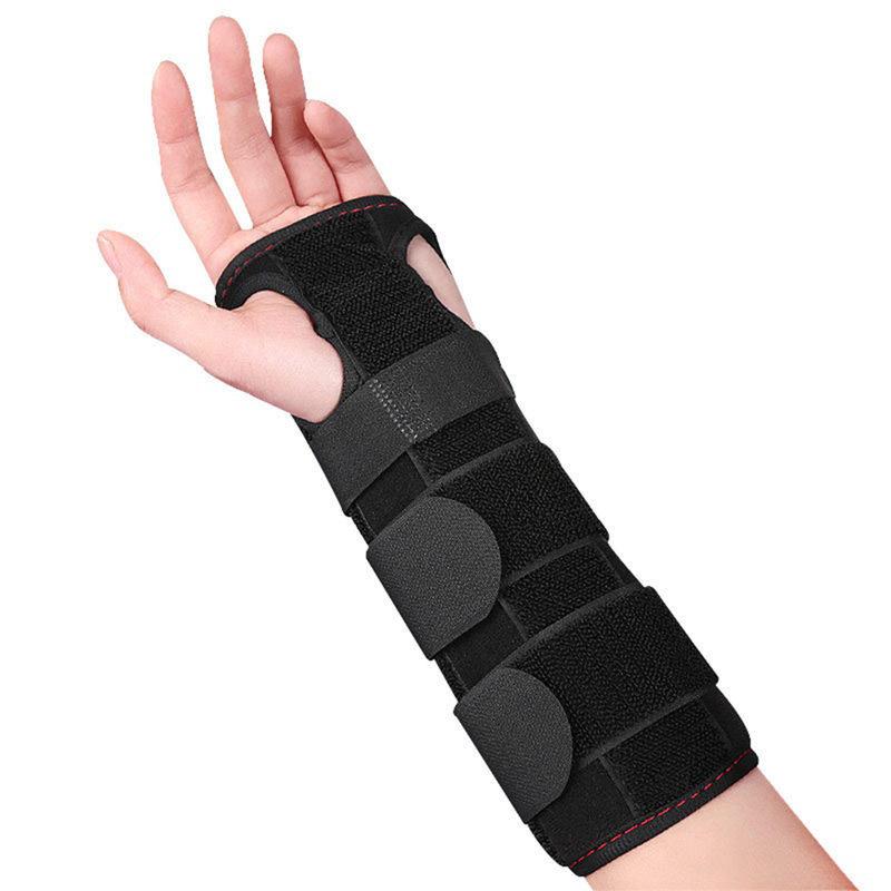 Поддержка растяжения запястья и сустава, фиксированный фиксатор для пальцев, алюминиевый протектор с регулируемой наклейкой, инструмент для ухода за здоровьем