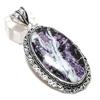 Kammererite Gemstone 925 Sterling Silver Jewelry Pendant 2.76"