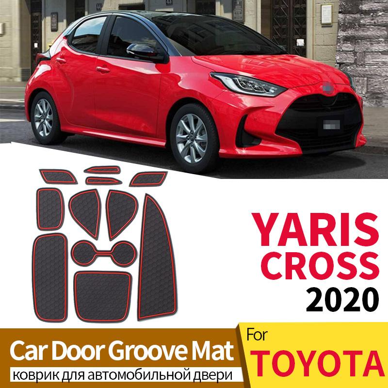 RHD Door Slot Gasket For Toyota YARIS CROSS PVC Anti-slip Dirt-resistant Wear-resistant Scratch Resistant Car Accessories