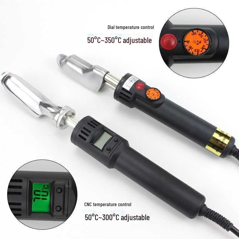 2025 Mini Temperature Control Iron for Leather: Clothes, Bags, Shoes, Wrinkle Removal, Picture Mounting, and Small Soldering