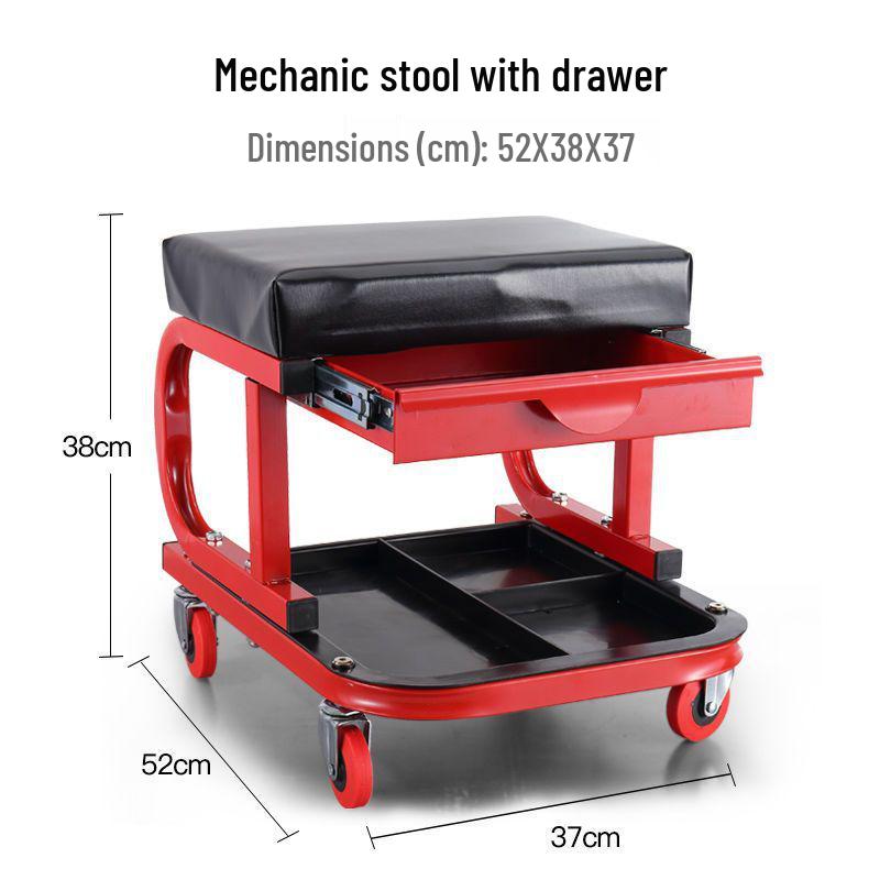 Holy Card Multi-Purpose Repair Bench: Work Stool, Skateboard Tool, Auto Maintenance Aid
