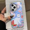 Cat Flower Vortex Pattern Phone Case for Honor 400 200 90 Smart Pro Magic7 6 5 70 Lite X9a X9c X9b X8b X8a X8c X7c X6c X6b Cover