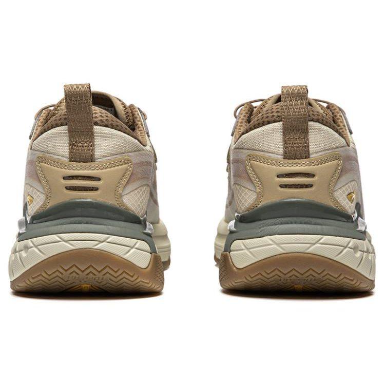 Li Ning Star Path Амортизация, Износостойкие Низкие Баскетбольные Кроссовки Мужские Umber White AGLT047-3