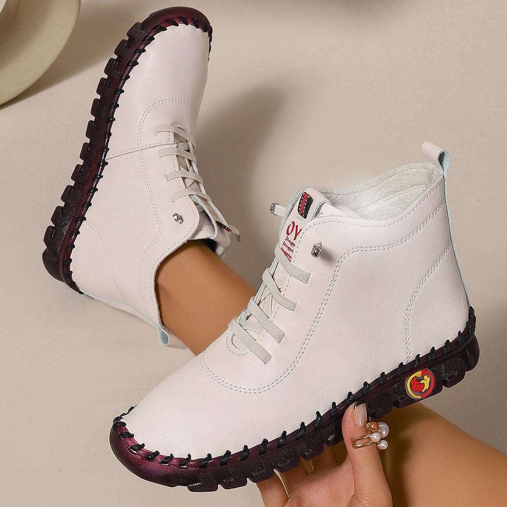 Женская обувь удобная и дышащая, обувь с высоким верхом, весенне-летняя ручной работы с мягкой подошвой