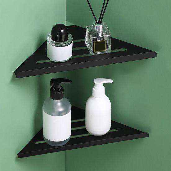 1/2 шт. угловые полки для ванной комнаты, нержавеющая сталь 304, простая установка, душевая стойка с дренажным дизайном