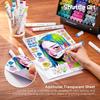 Shuttle Art Illustration Marker Alcohol Twin Tip Blender Carrying and Color Chart Perfect for Coloring and Art A great gift for adults and 88-Color