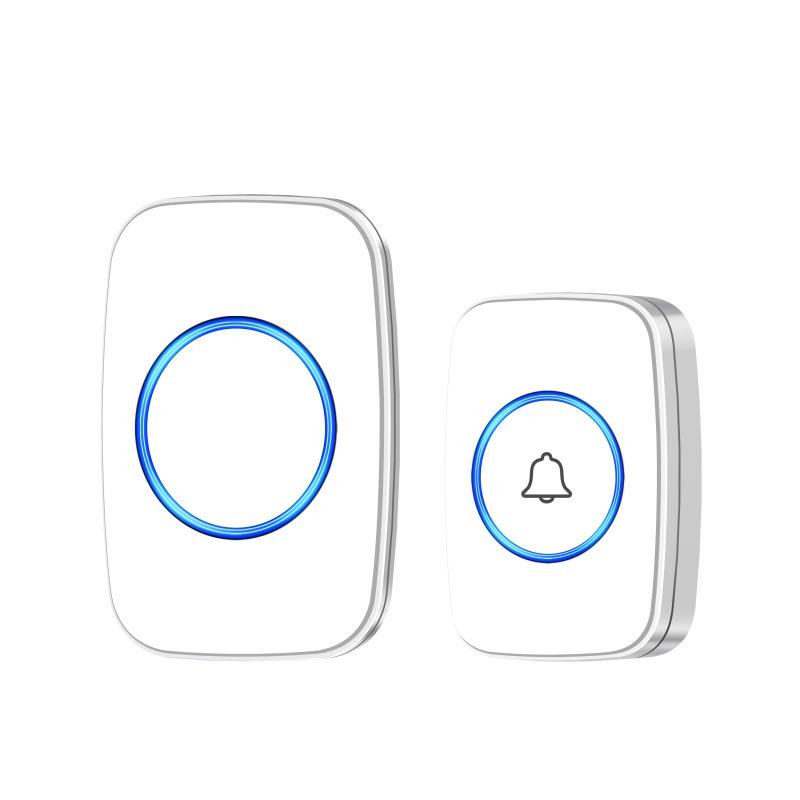 CACAZI Wireless Smart Doorbell: Long-Range (300m), Remote Control, Wall-Penetrating.