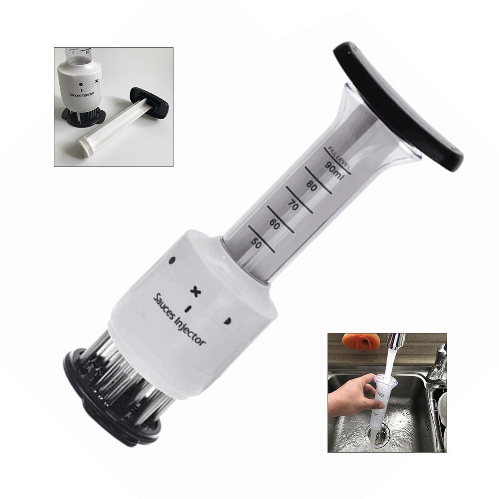 Игла для инжектора для размягчения мяса – шприц для маринада стейков, инструмент для барбекю, готовки на кухне