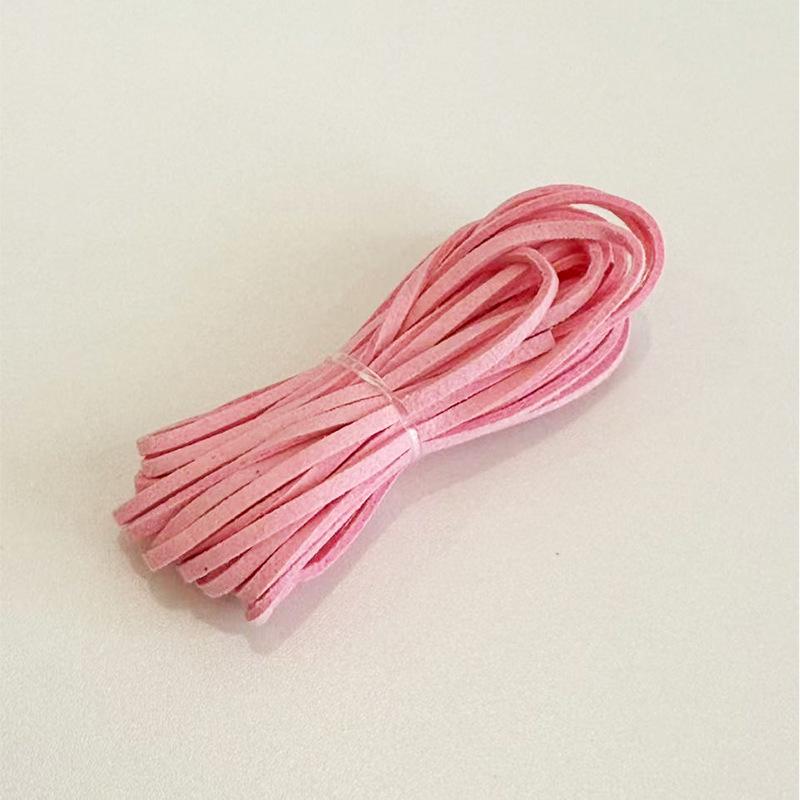 Корейский бархатный шнур для DIY украшений, аксессуары для подарочной коробки, двусторонняя замшевая лента