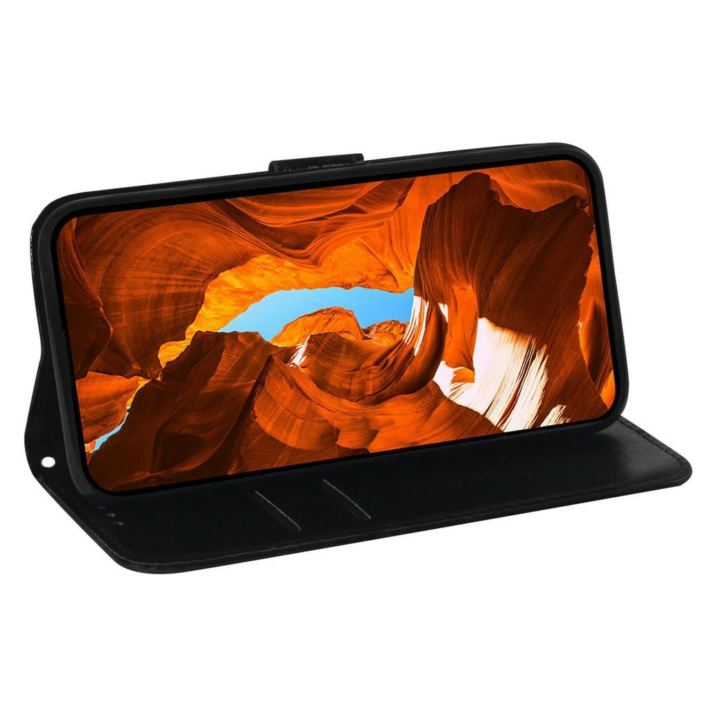 For OnePlus 13 Stand Case Dazzling Flower Leather Phone Cover