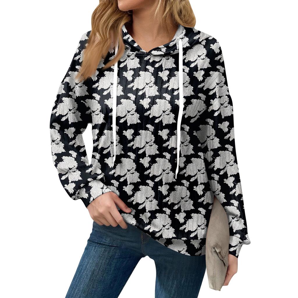 Hoodies For Women Oversized Winter Cute Sweatshirts Pullover Trendy Fall Clothes