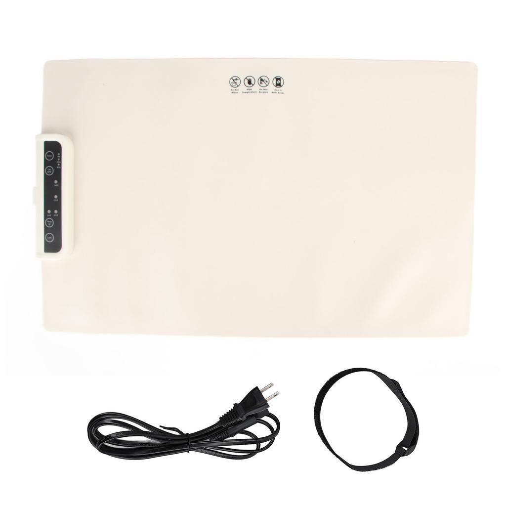 Складной поднос для подогрева пищи, силиконовый портативный электрический поднос для подогрева с регулируемой температурой для