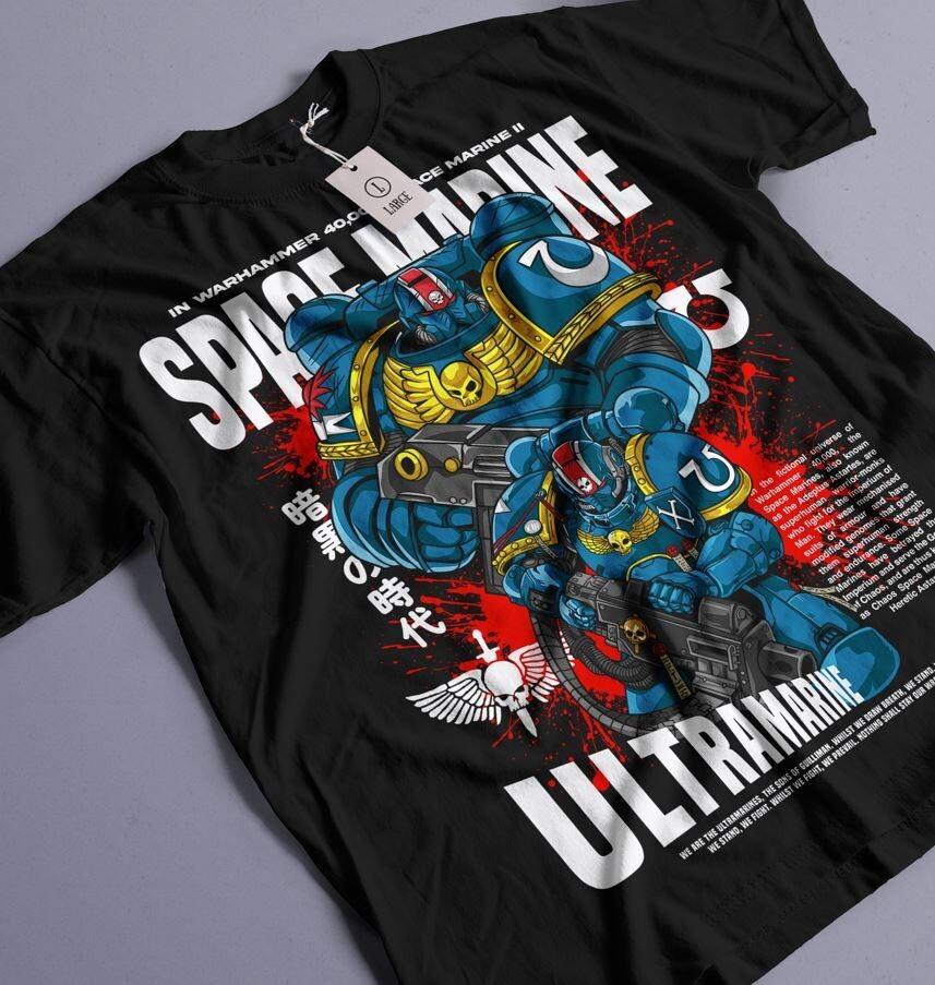 World Eaters Space Marine Tee, Gaming Tshirt, Geek Gift Shirt, Unisex Cotton