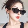 Квадратные пляжные солнцезащитные очки Винтажные вогнутые солнцезащитные очки Spice Girls Отпускные солнцезащитные очки с солнцезащитным кремом
