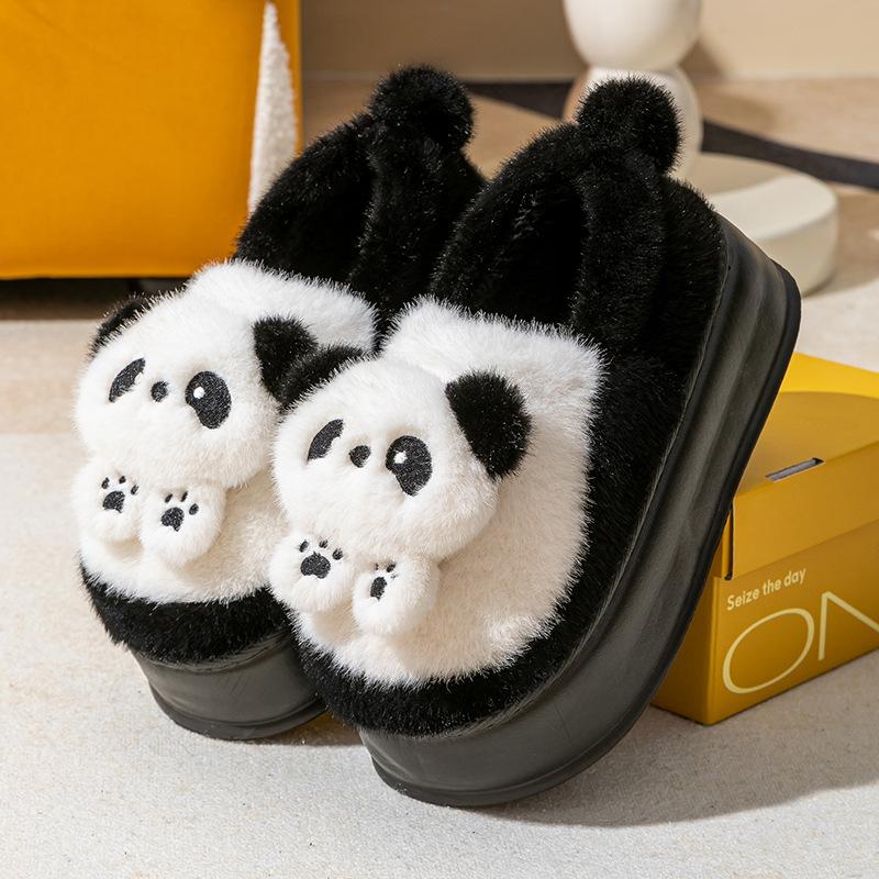 2025 Trend Slipper женские теплые домашние тапочки женские тапочки зимняя обувь с удобной круглой головкой классическая нескользящая платформа