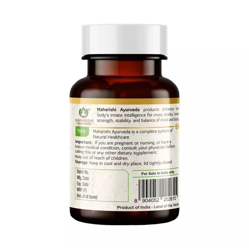 Тулси (60 таб, 500 мг), Organic Tulsi,  Maharishi Ayurveda