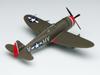 PLATZ Масштаб 1/144 Американский истребитель P-47D Thunderbolt/Razorback набор из двух пластиковых моделей (PDR-11)