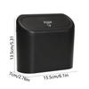 Waterproof Vehicle Dust Case Hanging Car Wastebasket Portable Auto Rubbish Can  Home