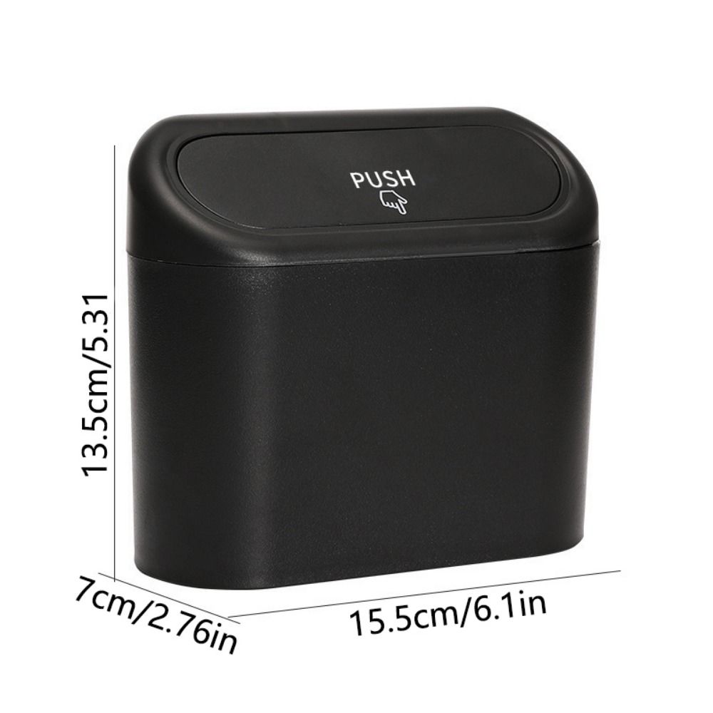 Waterproof Vehicle Dust Case Hanging Car Wastebasket Portable Auto Rubbish Can  Home