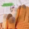 1Pair Women Touch Screen Winter Gloves Autumn Winter Warm Thick Skiing Gloves