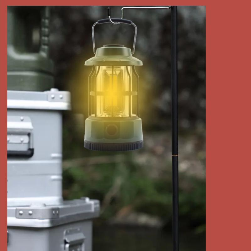 Новый кемпинговый фонарь, уличный кемпинговый фонарь, фонарь для палатки, портативный фонарь-лошадка, ретро перезаряжаемый кемпинговый фонарь