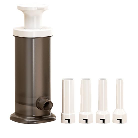 Sausage Machine with 4 Stuffing Tubes Manual Sausage Stuffer Maker for Home Use Food-Grade Sausage Filling Tool Sausage Meat Stuffer Kitchen Supplies