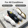 10cm 33g Floating Jointed Mouse Fishing Lure with Spinning Blade, Realistic Topwater Hard Bait Treble Hooks for Bass Freshwater Fishing
