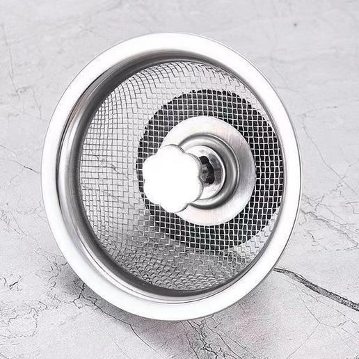 Kitchen Sink Filter Plug Basin Stainless Steel Sink Sewer Mesh Strainers Bathroom Floor Drains Cover Hair Catcher Waste Tools