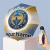Fenerbahçe FC Manual Five Fold 8 Rib Umbrella Support Custom Text, Lightweight Travel Umbrella
