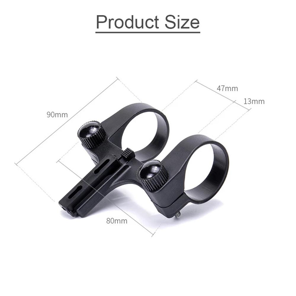 Central Light Mount Bicycle Racks Stand Rack Light Holder Lamp Bracket Clip Headlamp Stand