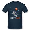 Huunisex Future Anime Clothes Design Occupy Mars 2026 Huunisex In Mars Cotton Camiseta Unisex Tshirt Fly To The Moon